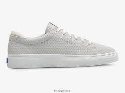 アレイ スエード デボス スニーカー ZDPZ60198 Keds 女性 ライトグレー 履物