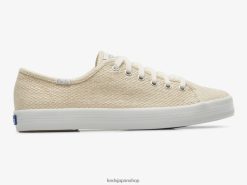 キックスタート メタリックテキスタイル スニーカー ZDPZ60175 Keds 女性 ナチュラルシルバー 履物