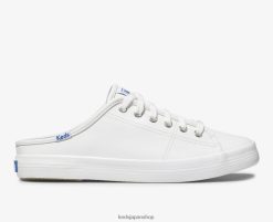 キックスタートミュールレザー ZDPZ6071 Keds 女性 白 履物