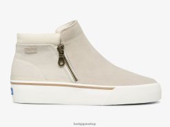 クーパー ジップ ブーティ ZDPZ6074 Keds 女性 ラテ 履物