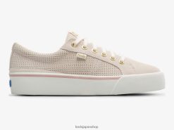 ジャンプ キック デュオ パーフ スエード スニーカー ZDPZ60196 Keds 女性 ライトピンク 履物