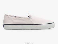 ダブルデッカー キャンバス スリッポン スニーカー ZDPZ6066 Keds 女性 ピンクです 履物