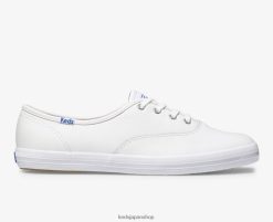 チャンピオン オリジナル レザー スニーカー ZDPZ60111 Keds 女性 白 履物