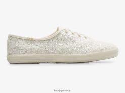 チャンピオン グリッター セレブレーション スニーカー ZDPZ60104 Keds 女性 クリーム 履物