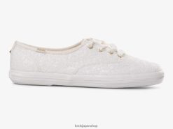 チャンピオン スパンコール スニーカー ZDPZ60179 Keds 女性 オフホワイト 履物