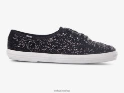 チャンピオン スパンコール セレブレーション スニーカー ZDPZ60187 Keds 女性 黒 履物