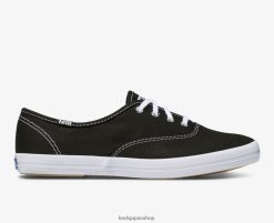 チャンピオンオリジナルスニーカー ZDPZ6096 Keds 女性 黒 履物