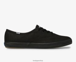 チャンピオンオリジナルスニーカー ZDPZ6097 Keds 女性 黒 履物