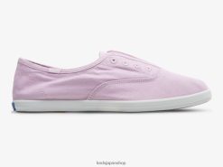 チラックス ウォッシャブルツイル スリッポン スニーカー ZDPZ6061 Keds 女性 ライラック 履物