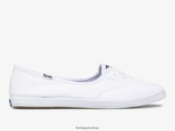 チラックス ミニツイル スリッポン スニーカー ZDPZ604 Keds 女性 白 履物