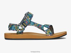 トリオサンダル ZDPZ6055 Keds x Rifle Paper Co. 女性 海軍 履物