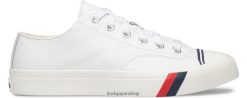 ロイヤルロークラシックレザースニーカー ZDPZ60136 Keds ユニセックス 白 履物