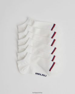 ローショーソックス 6 足組 ZDPZ60253 Keds 大きな子供 白 アクセサリー